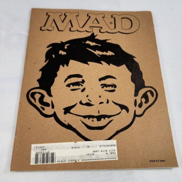 Mad Magazine #299 December 1990 The Simpsons, Total Recall Original FN Collector - Picture 3 of 5